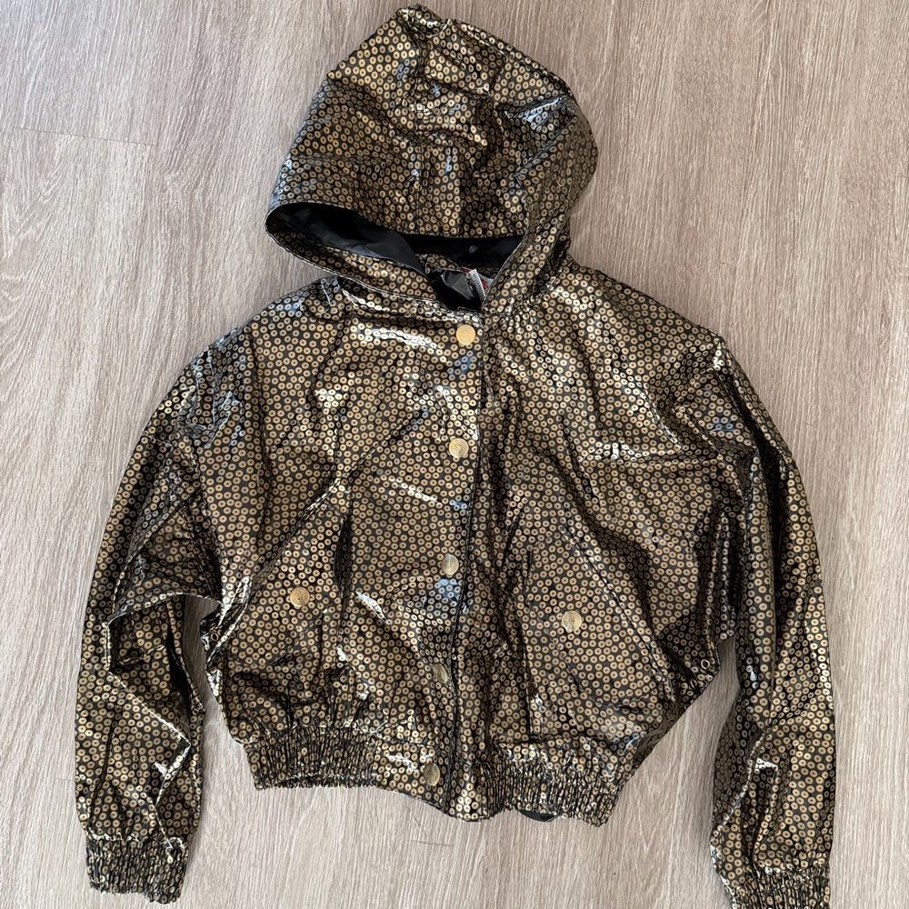 Wippette by Kenn aspiran VTG 80’s raincoat cropped sz S
